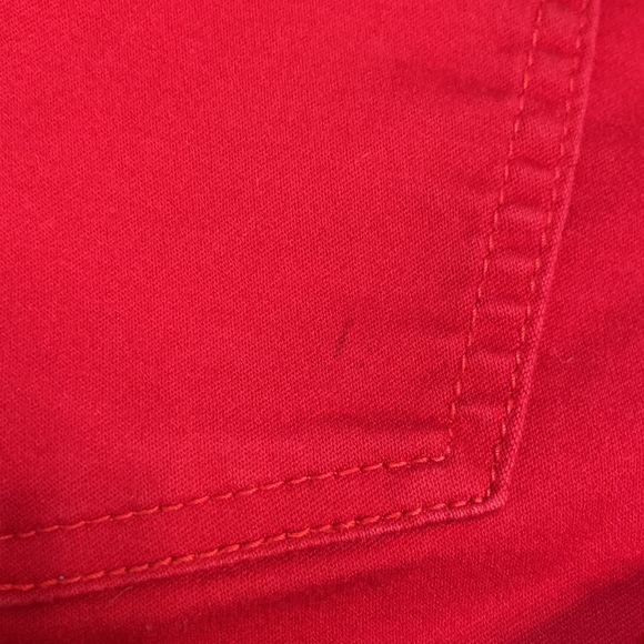Women’s Mossimo Supply Co. Bright Red High Rise Short. Size 4/27. - Picture 13 of 13